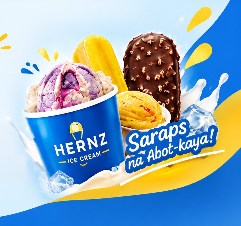Hernz ice cream cup, ice cream bars at popsicle — Sarap na abot-kaya