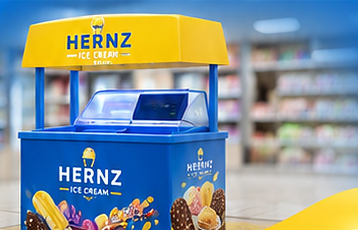 Hernz freezer kiosk